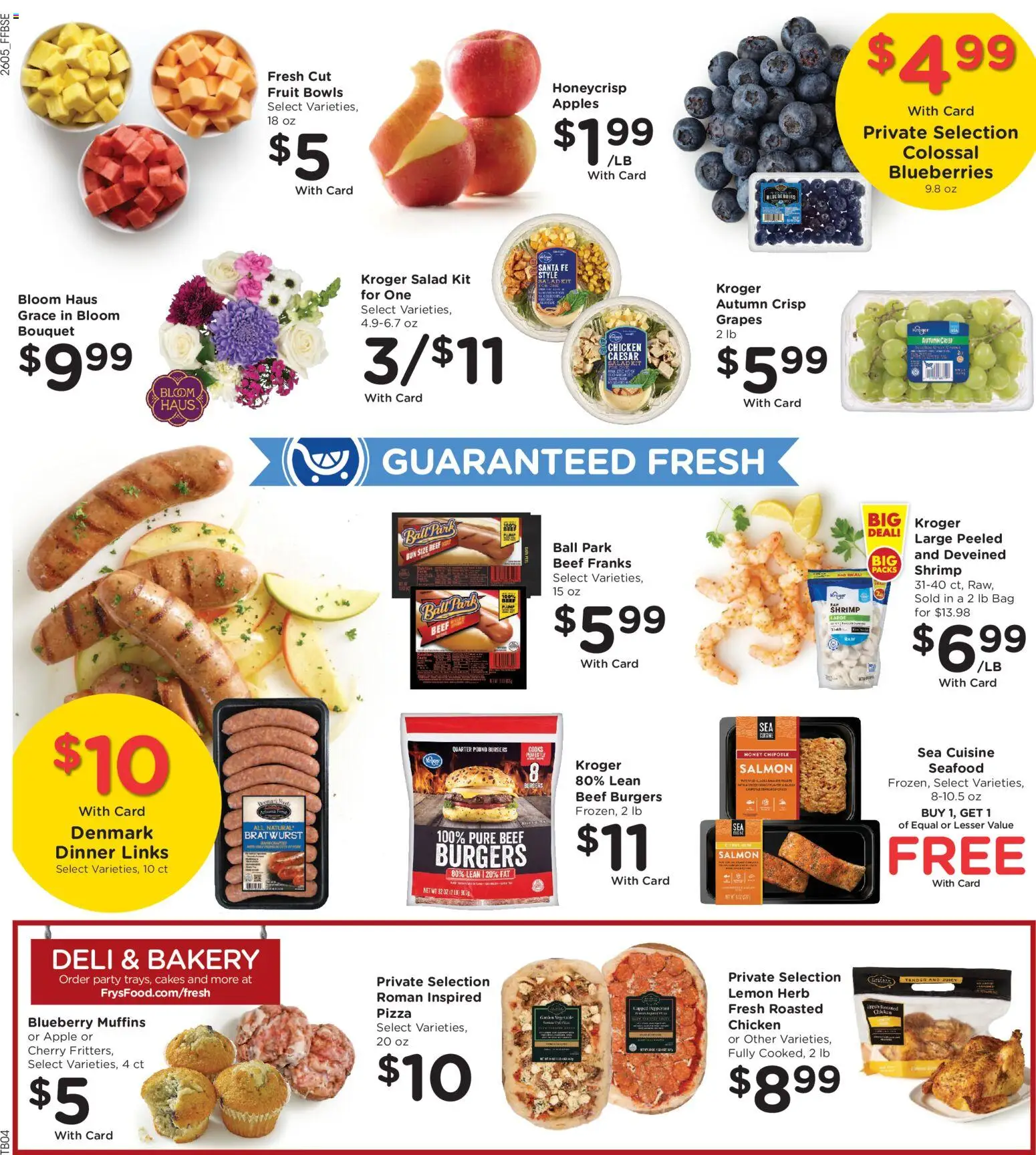 Fry's Food Weekly Ad - valid from 04.03.2026 | Page: 9 | Products: Pizza, Apples, Beef, Blueberries