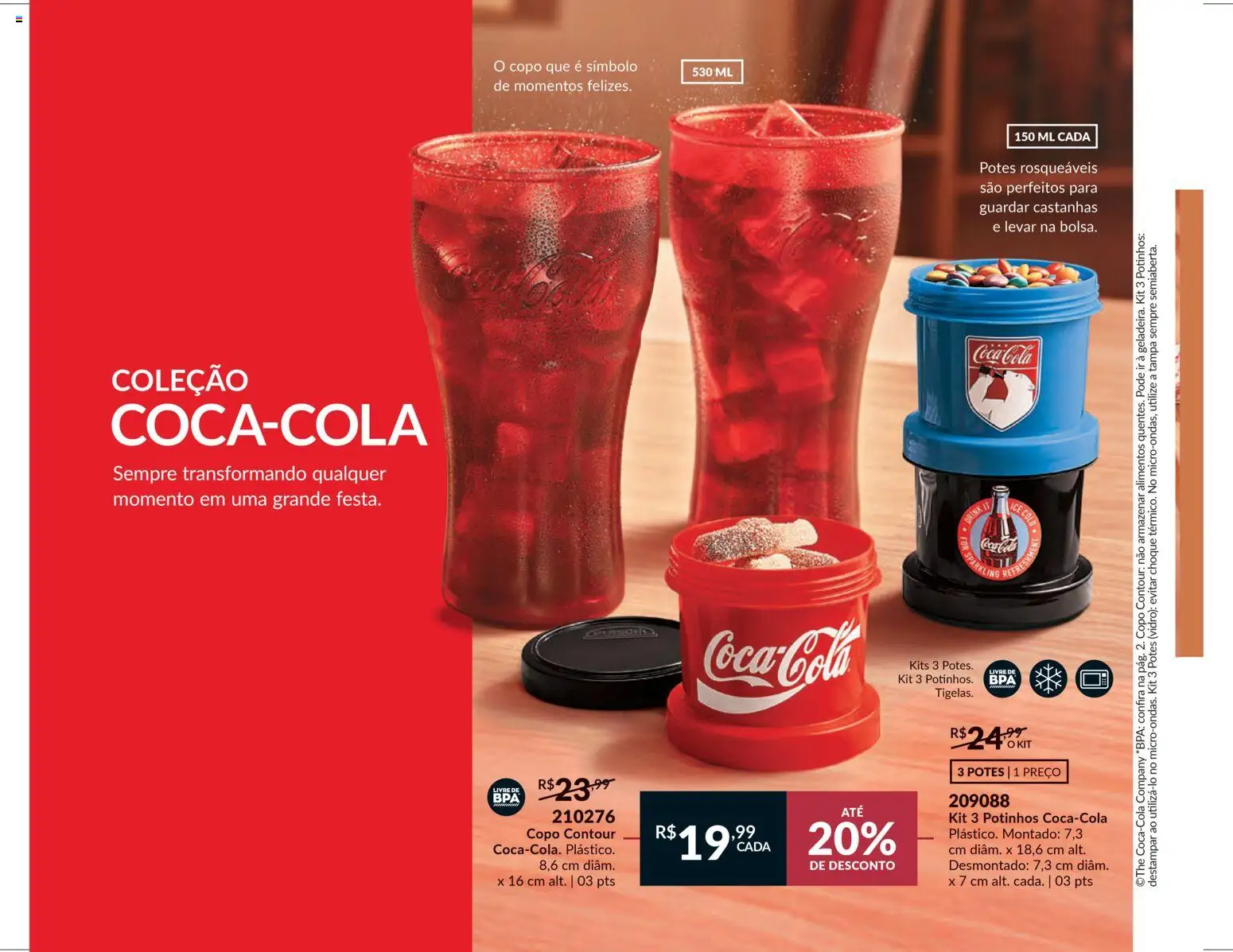 Avon Folheto - válido de 18.02.2026 | Página: 20 | Produtos: Castanhas, Cola, Potes