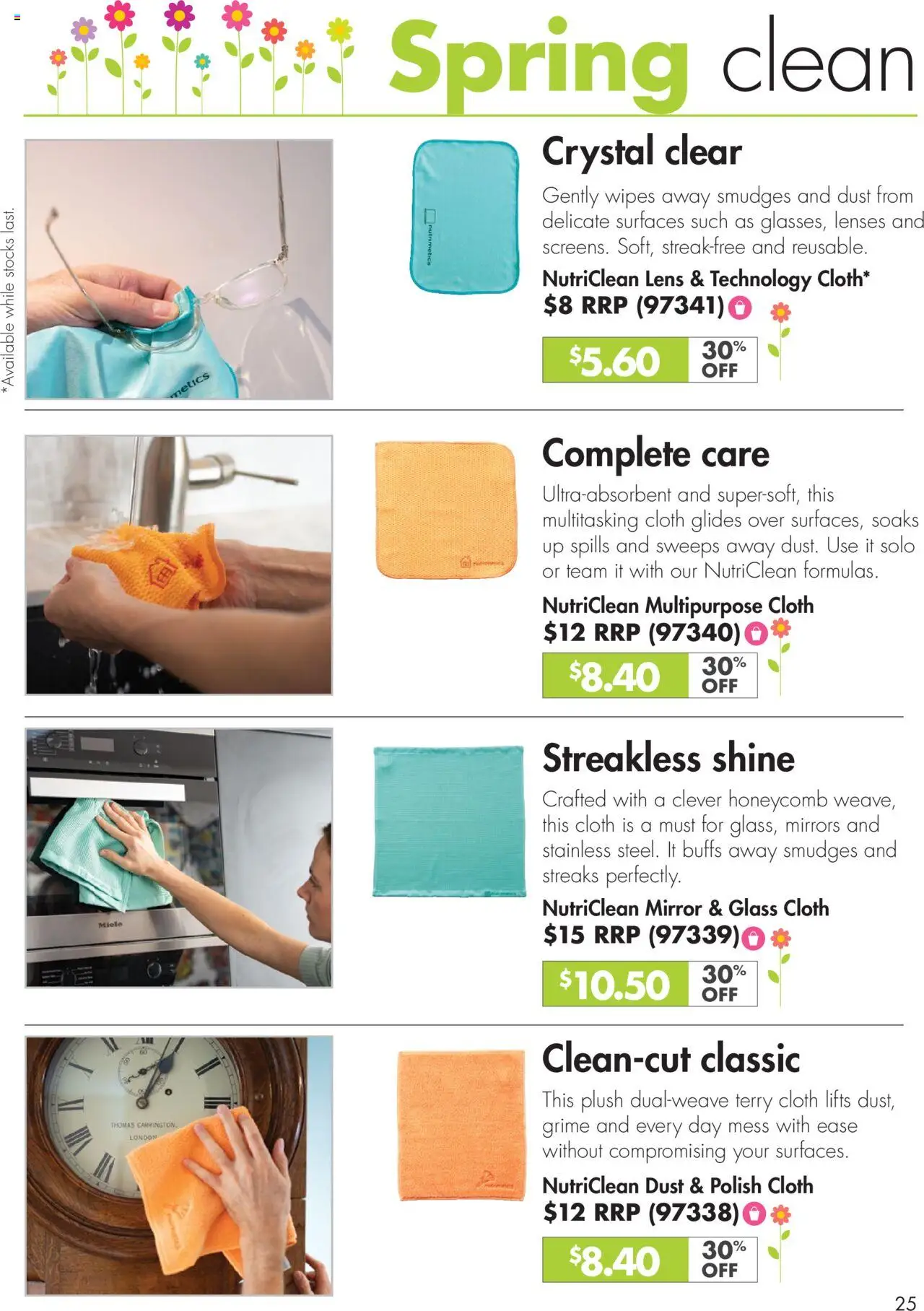 Nutrimetics catalogue - valid from 26.09.2025 | Page: 25 | Products: Cloth, Mirror, Polish, Multipurpose