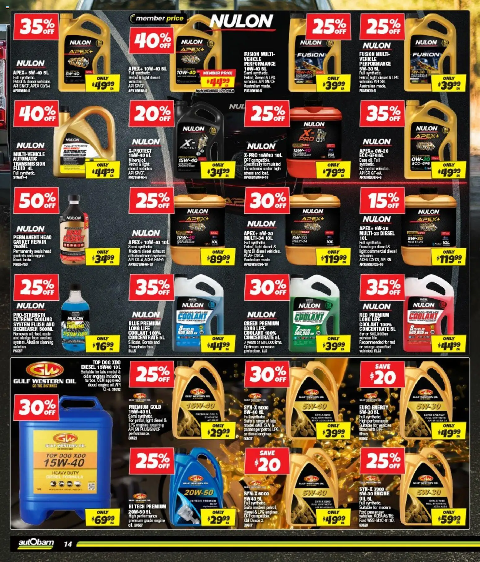 Autobarn catalogue - valid from 21.01.2026 | Page: 14 | Products: Light, Oil, Scale, Modem