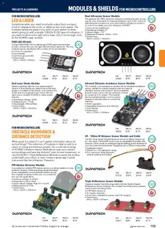 Preview of Jaycar Engineering & Scientific Catalogue 2025/2026  - valid from 09.07.2025 | Page: 155