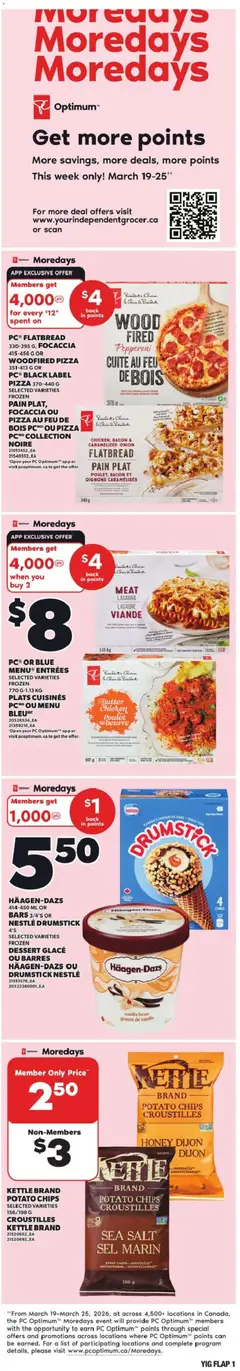 Preview of Independent Grocer weekly flyer / circulaire from shop Independent Grocer valid from 19.03.2026
