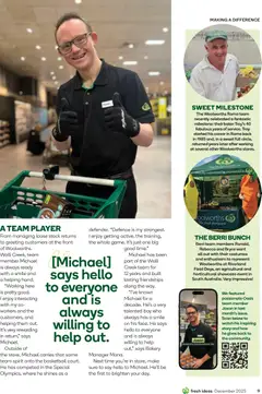 Preview of Woolworths Fresh Ideas Magazine - valid from 01.12.2025 | Page: 9 | Products: Basketball, Watch, Player, Bakery