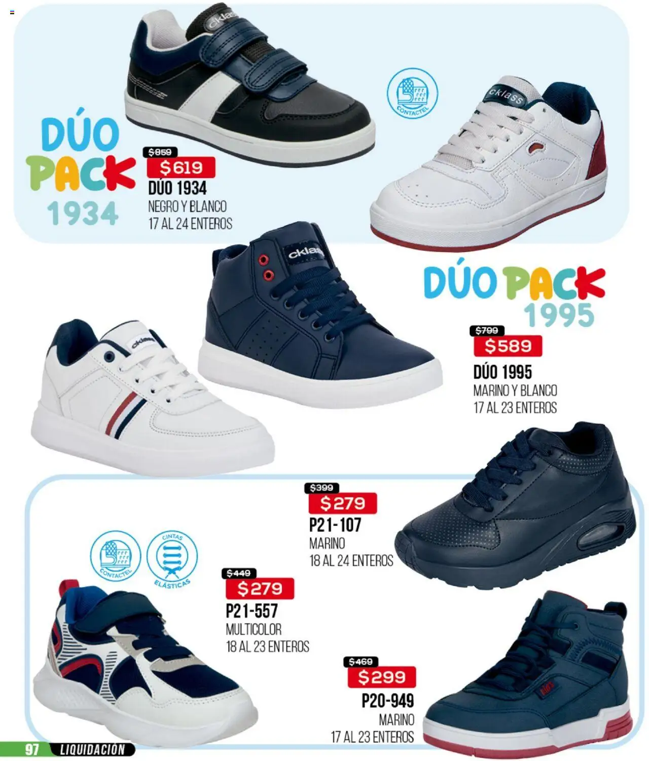Nuevas ofertas de Cklass válidas en toda la República Mexicana desde el 09.09.2025. ¡Encuentra las mejores ofertas en Cklass - Catálogo Liquidacion Calzado! | Página: 98