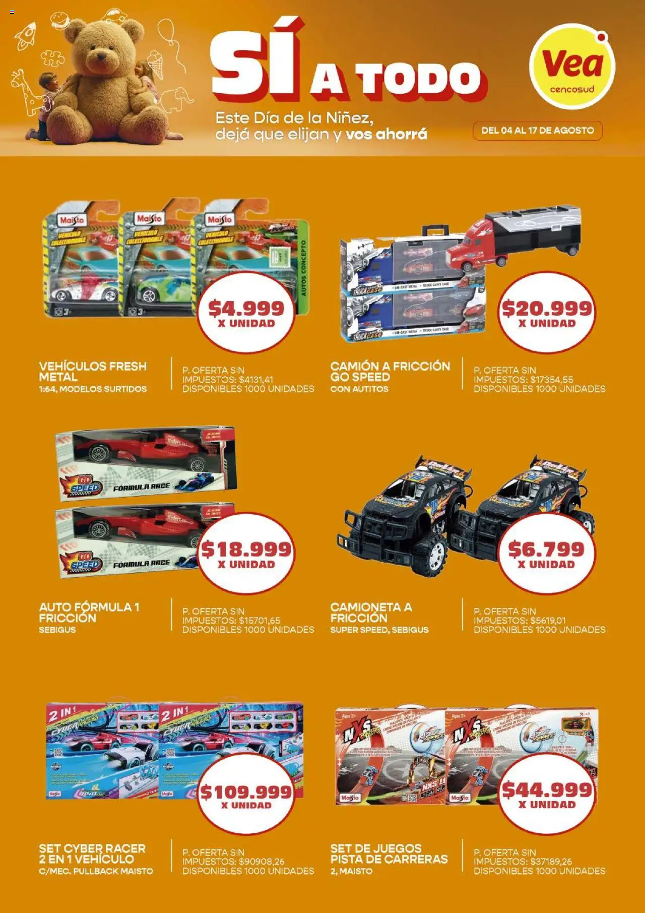 Vea - Oferta especial dia de la niñez │ válido desde el 04.08.2025 | Página: 3