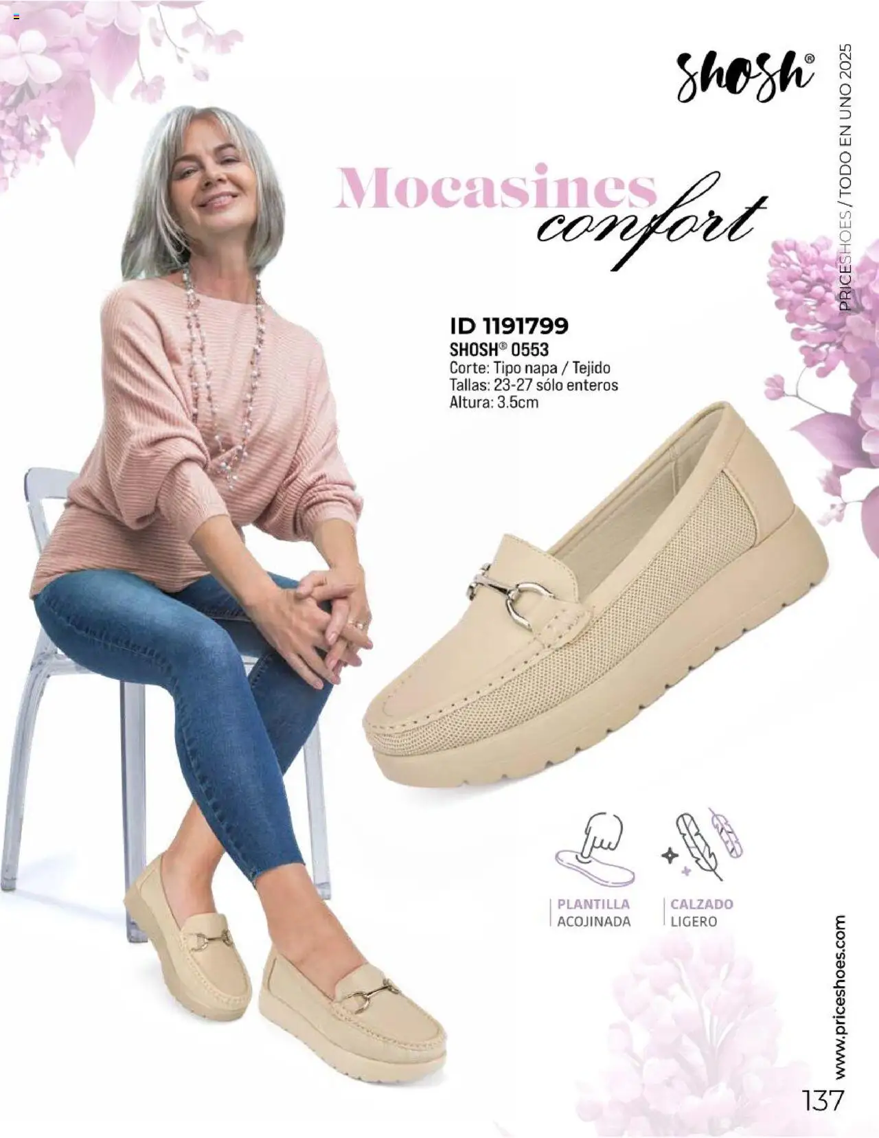Nuevas ofertas de Price Shoes válidas en toda la República Mexicana desde el 05.05.2025. ¡Encuentra las mejores ofertas en Price Shoes catálogo Todo En 1 2025! | Página: 137 | Productos: Mocasines