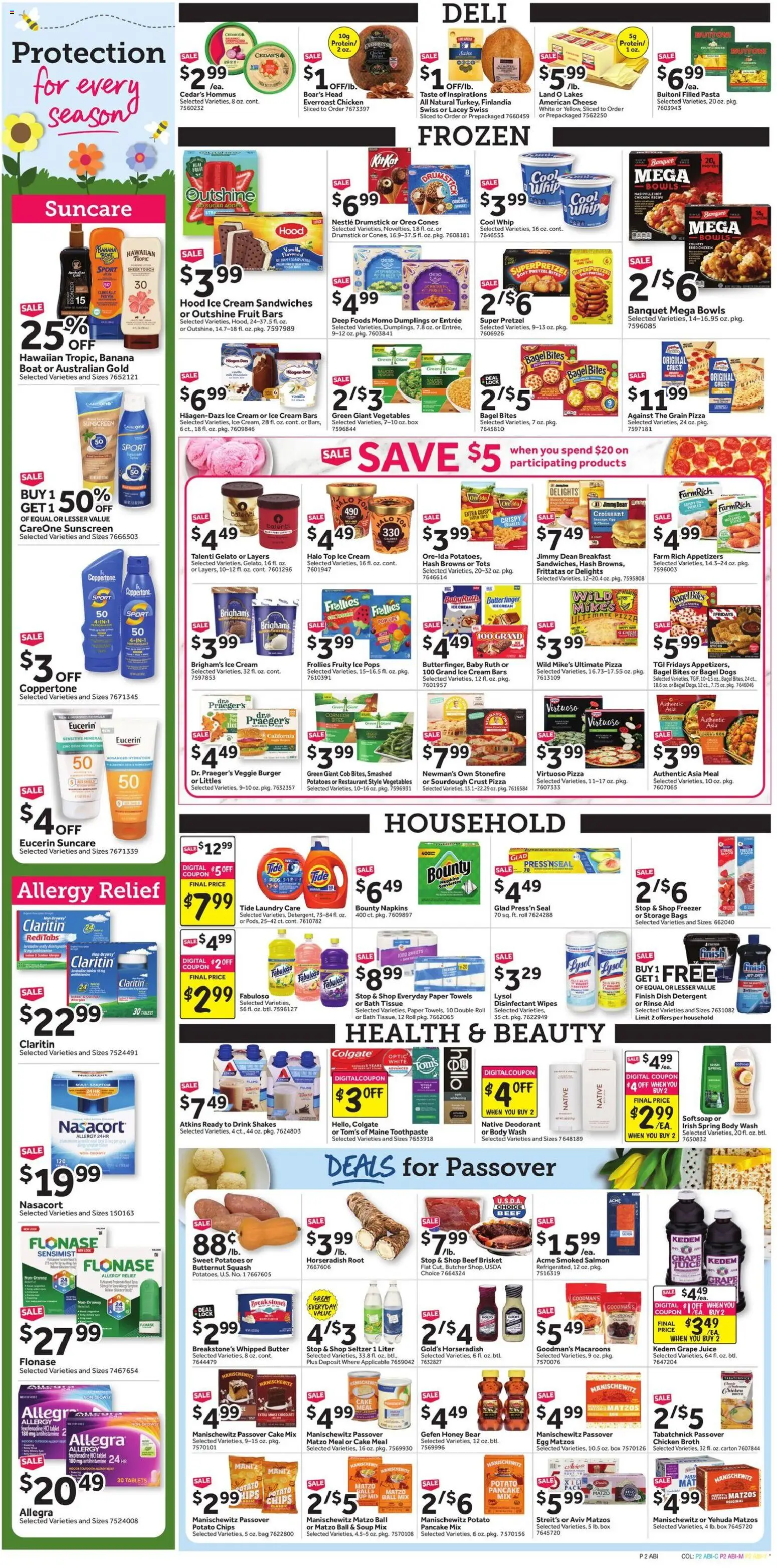 Stop & Shop Weekly Circular - CT - valid from 13.03.2026 | Page: 3 | Products: Bronzer, Cheese, Cream, Bag
