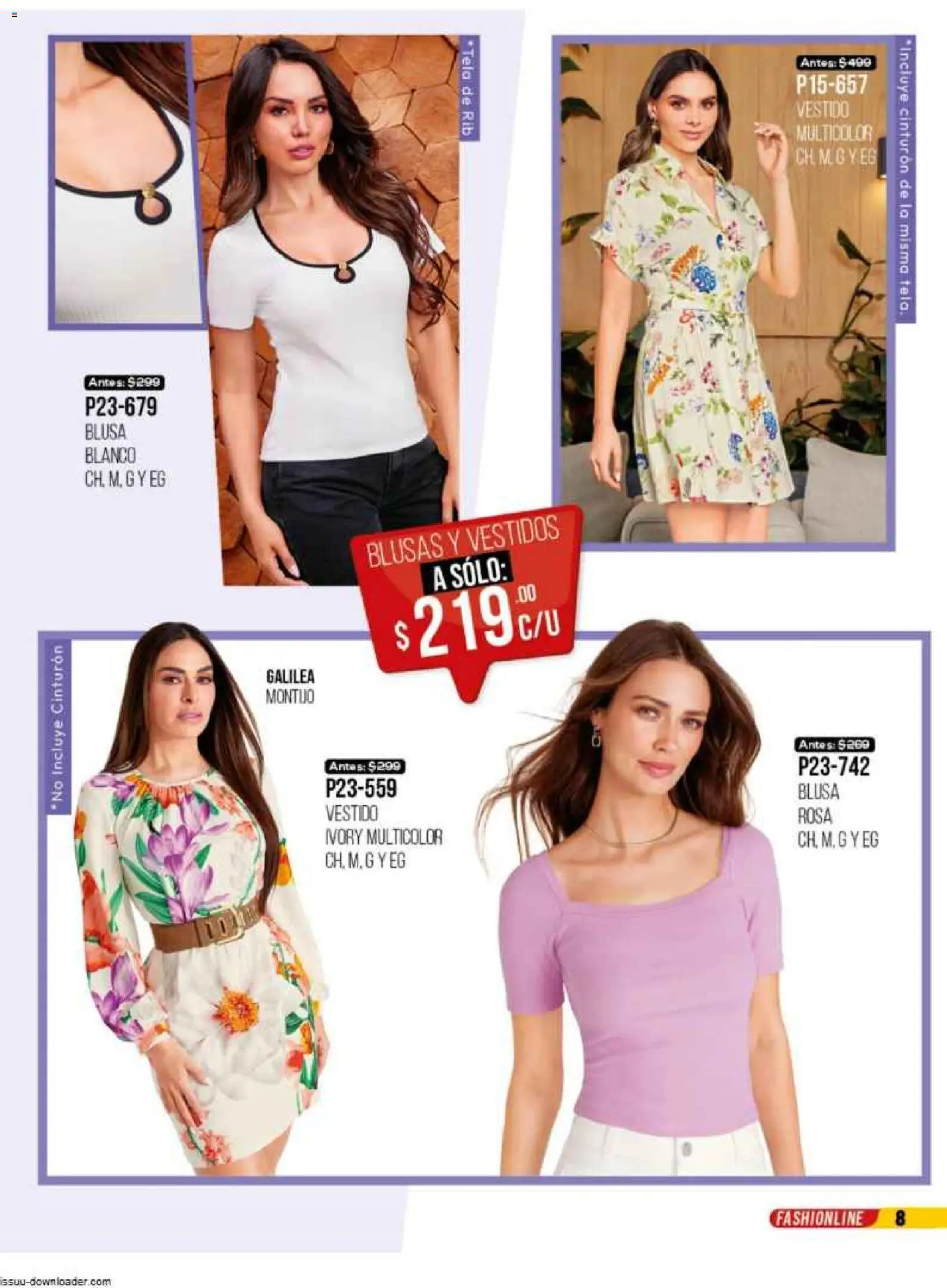 Nuevas ofertas de Cklass válidas en toda la República Mexicana desde el 31.10.2025. ¡Encuentra las mejores ofertas en Cklass catálogo Super Rebajas Ropa! | Página: 11 | Productos: Blusa, Cinturón, Vestido