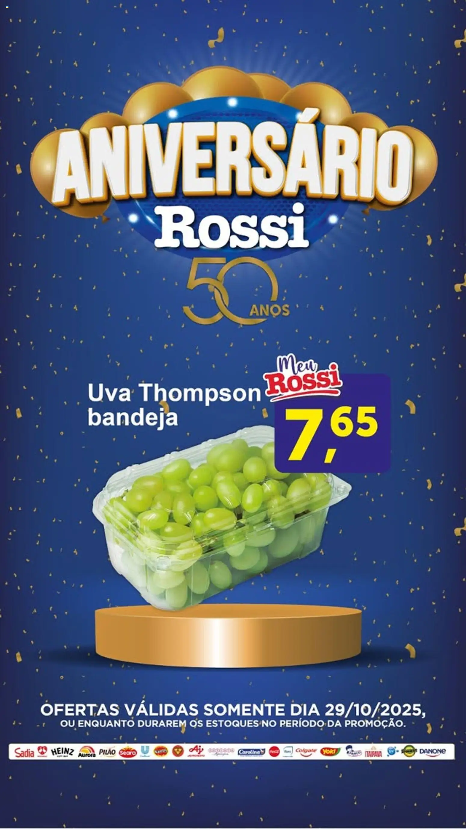 Rossi Supermercados Folheto - válido de 29.10.2025 | Página: 4 | Produtos: Bandeja