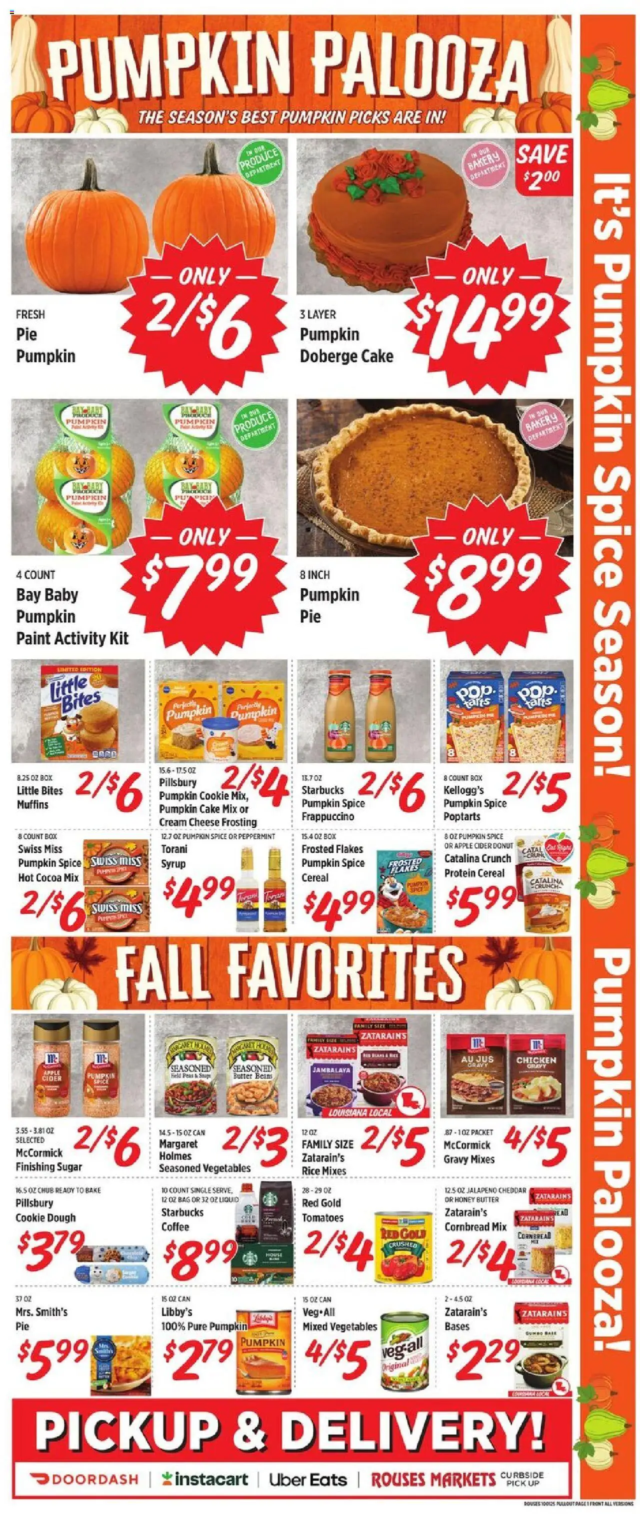 Rouses Weekly Ad - valid from 01.10.2025 | Page: 4 | Products: Box, Butter, Coffee, Cream