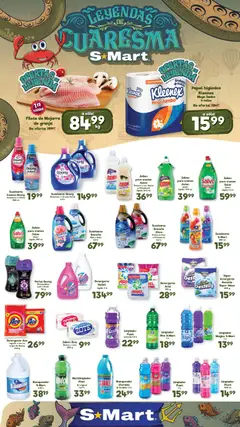 Vista previa de S-Mart folleto Ofertas de feria Juárez, nuevo folleto de la tienda, válido en México a partir del 24.02.2026