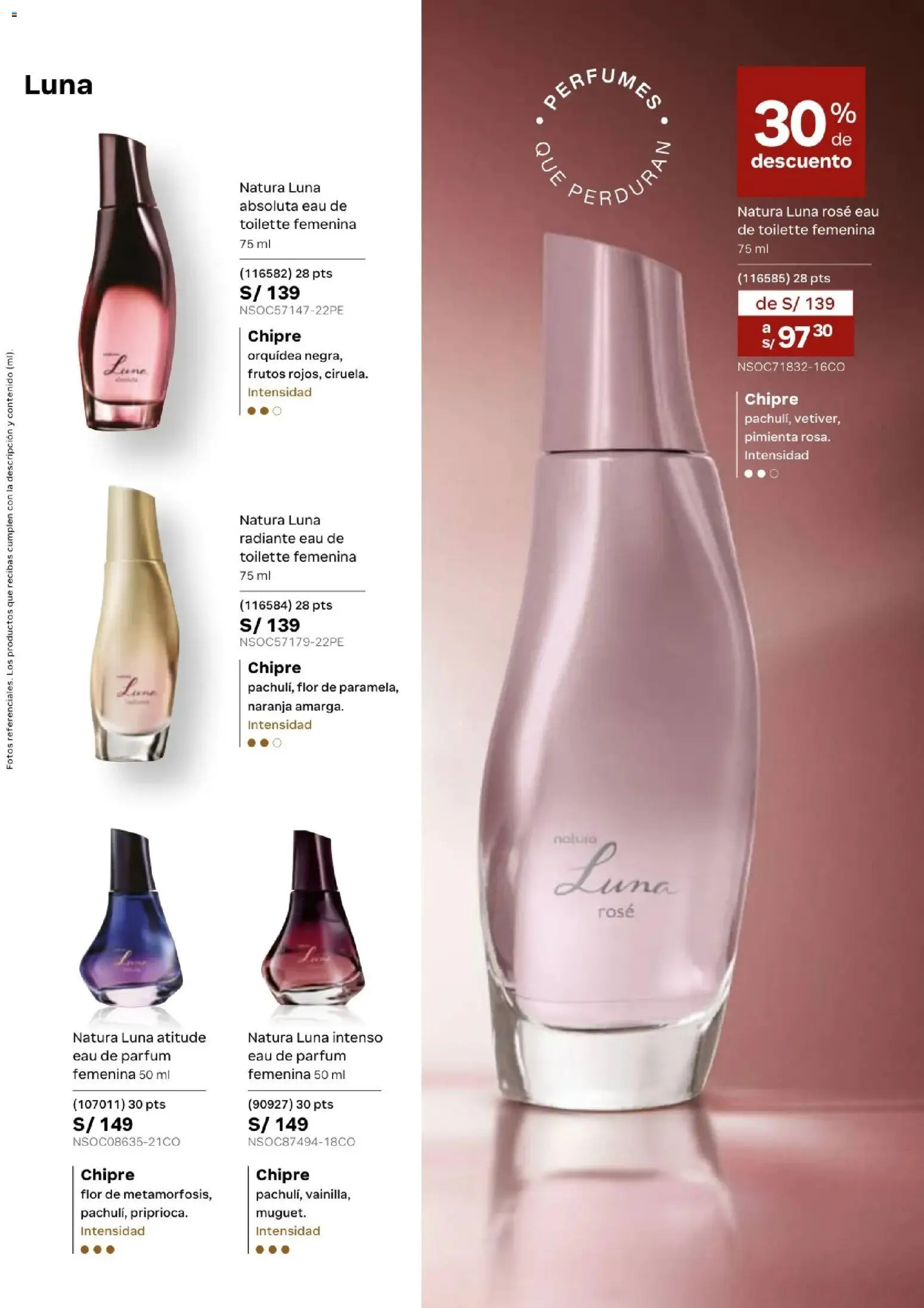 Catálogo Natura válido desde 20.02.2026 | Página: 33 | Productos: EAU de Toilette