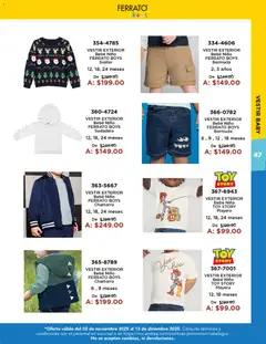 Vista previa de Andrea catálogo Precios Especiales, nuevo folleto de la tienda, válido en México a partir del 02.11.2025 | Página: 47