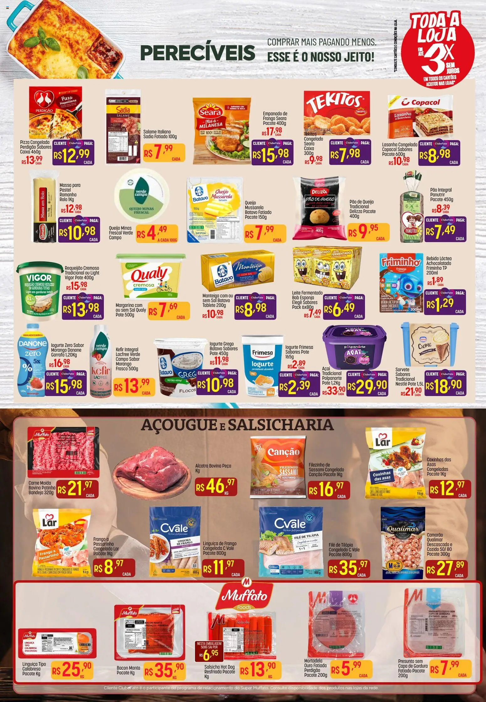 Super Muffato Folheto - válido de 21.01.2026 | Página: 6 | Produtos: Camarão, Carne, Creme, Bebida