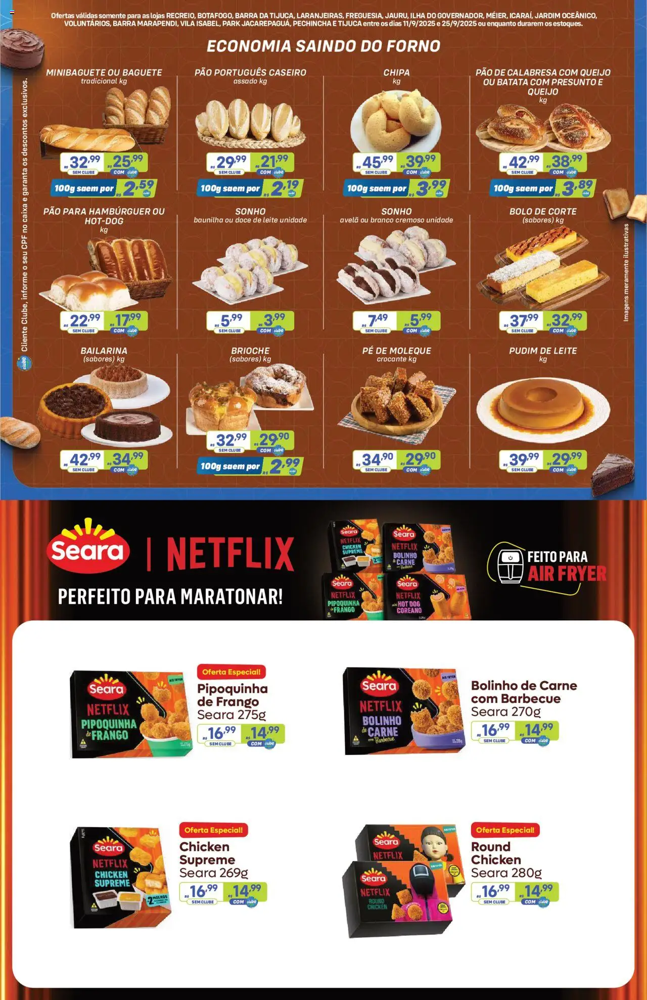 Prezunic Folheto - válido de 11.09.2025 | Página: 8 | Produtos: Air fryer, Carne, Batata, Avelã