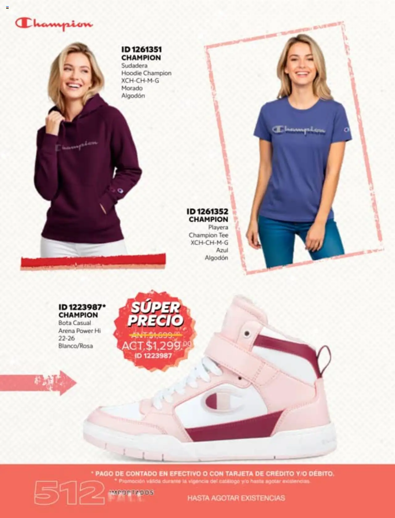 Nuevas ofertas de Price Shoes válidas en toda la República Mexicana desde el 18.08.2025. ¡Encuentra las mejores ofertas en Price Shoes - Catálogo Fall Importados! | Página: 512 | Productos: Algodón, Sudadera, Playera