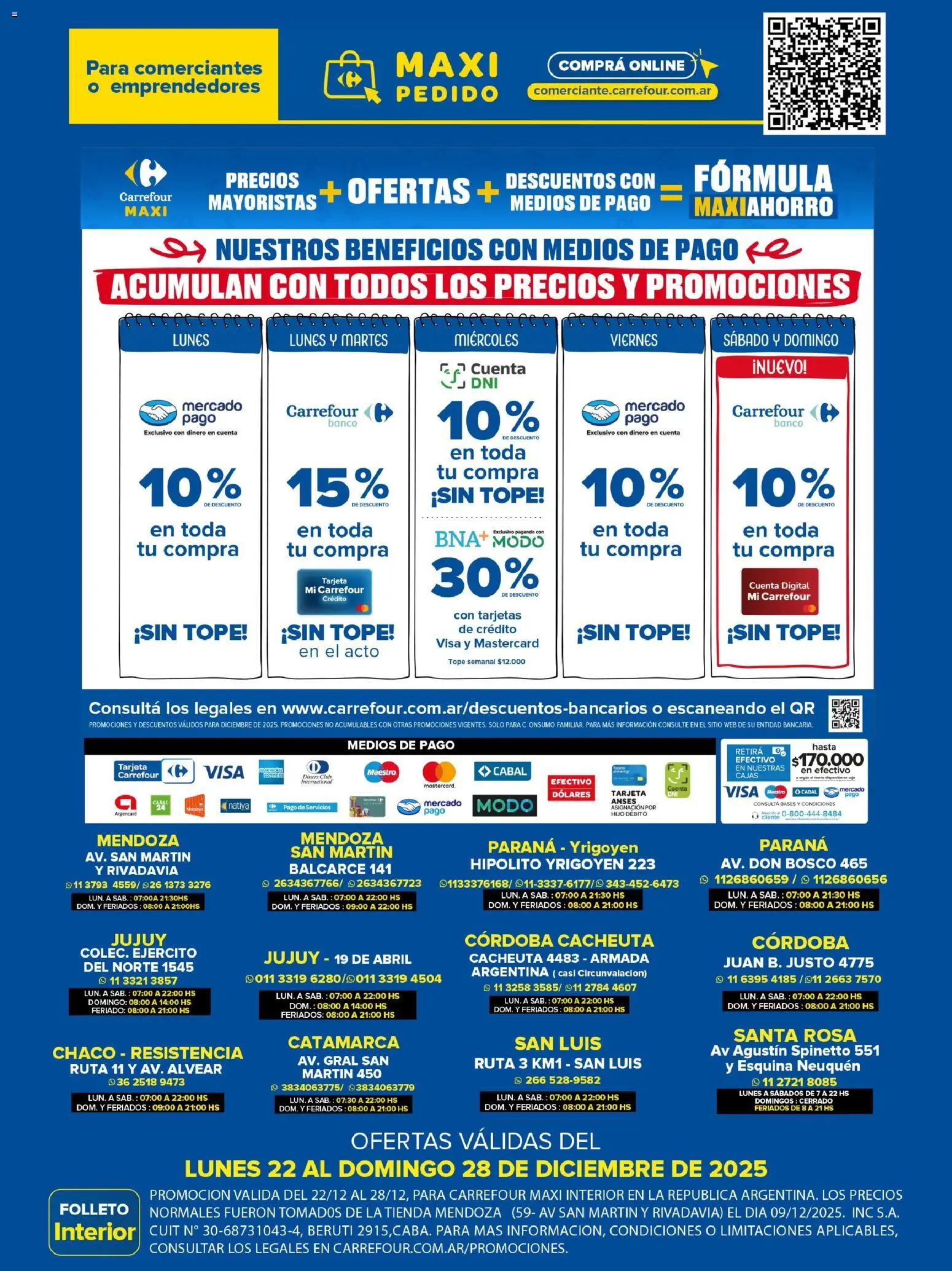 Carrefour Maxi catálogo │ válido desde el 22.12.2025 | Página: 26 | Productos: Banco