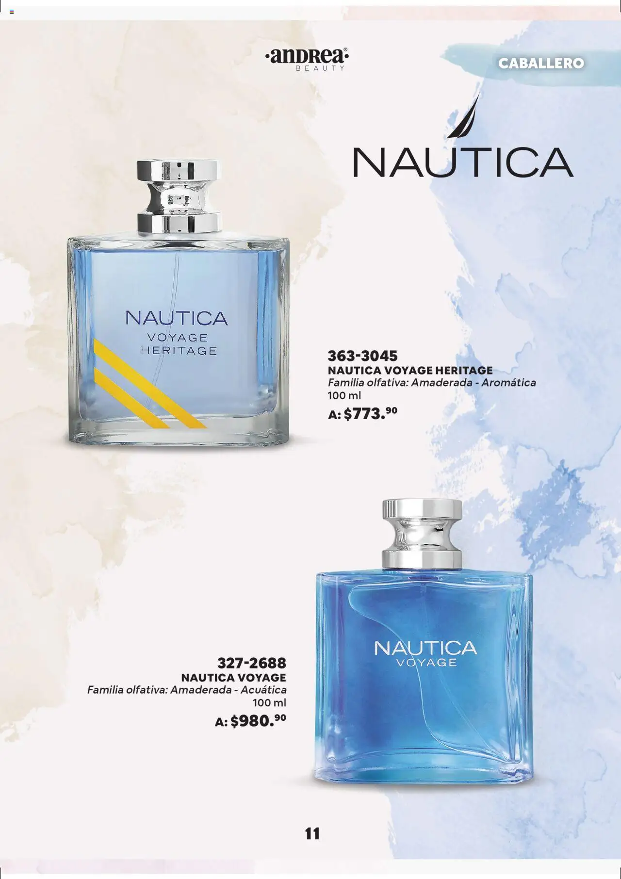 Nuevas ofertas de Andrea válidas en toda la República Mexicana desde el 28.09.2025. ¡Encuentra las mejores ofertas en Andrea - Catálogo Especial de Aromas ! | Página: 11