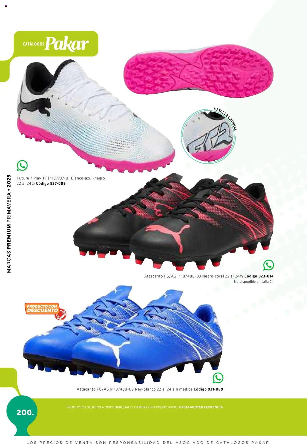 Nuevas ofertas de SC Pakar válidas en toda la República Mexicana desde el 28.02.2025. ¡Encuentra las mejores ofertas en SC Pakar catálogo Premium - Kids! | Página: 200