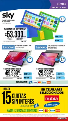 Vista previa La Anonima catálogo válido desde el 18.12.2025 | Página: 38 | Productos: Tablet