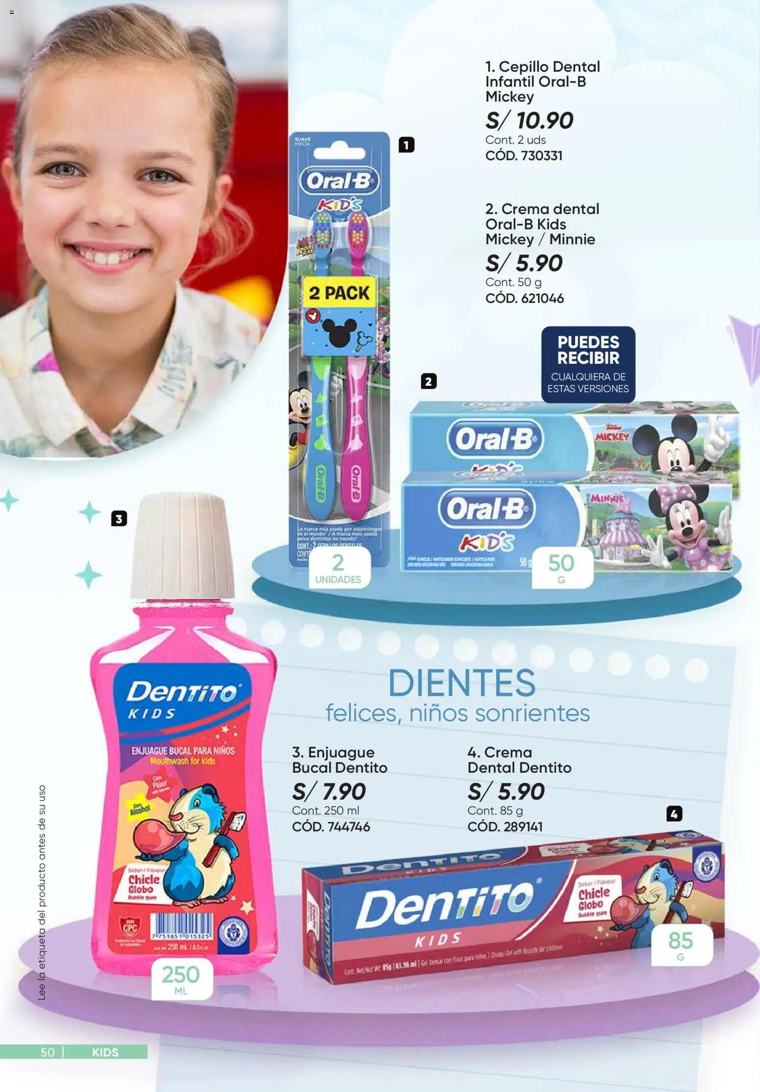 Catálogo Azzorti válido desde 15.12.2025 | Página: 50 | Productos: Enjuague bucal, Crema