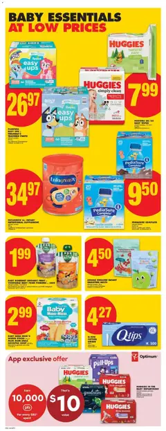 Preview of BABY GOURMET ORGANIC FRUIT or VEGETABLE BABY FOOD POUCHES or JARS, selected varieties, 113-128 ml from shop No Frills valid from 29.01.2026 | Page: 14