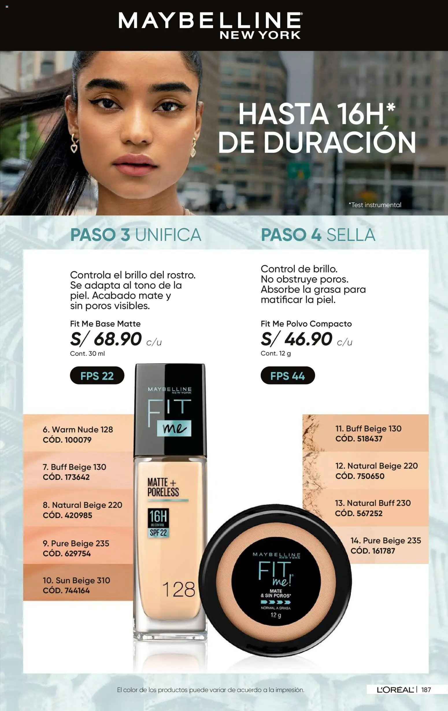 Catálogo Azzorti válido desde 09.03.2026 | Página: 189 | Productos: Polvo