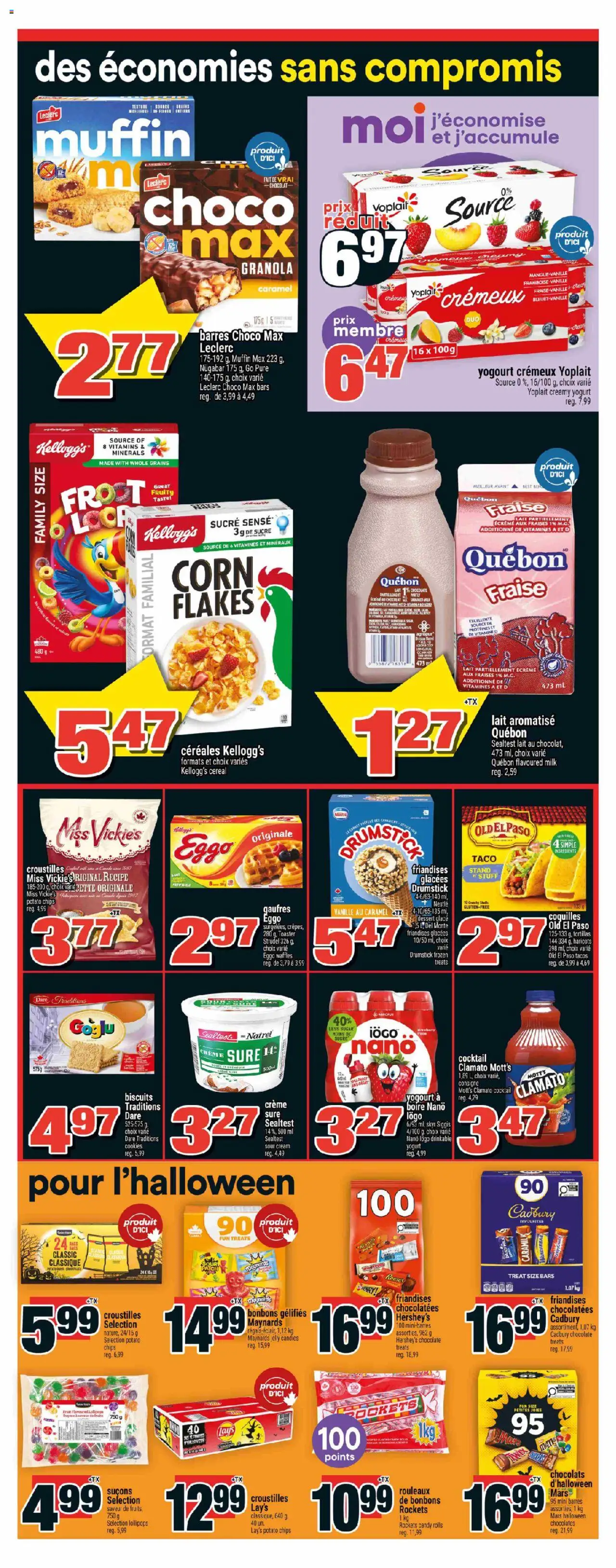 Super C flyer valid from 18.09.2025 | Page: 7 | Products: Candies, Cream, Cookies, Flakes