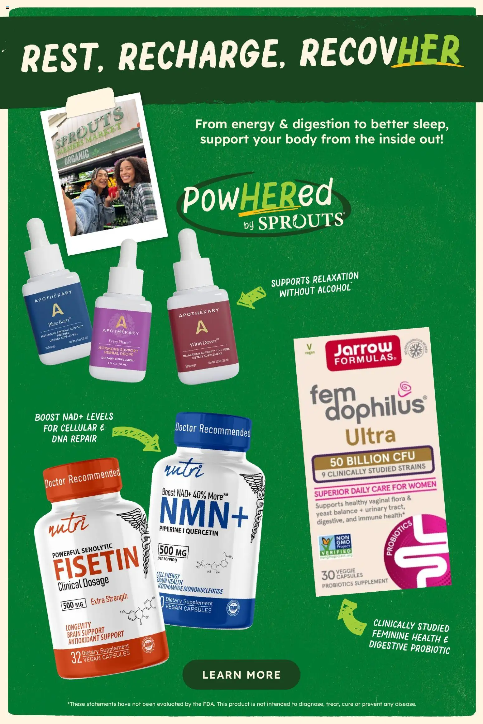 Sprouts Monthly Ad - valid from 03.12.2025 | Page: 5 | Products: Probiotics, Wine, Weight