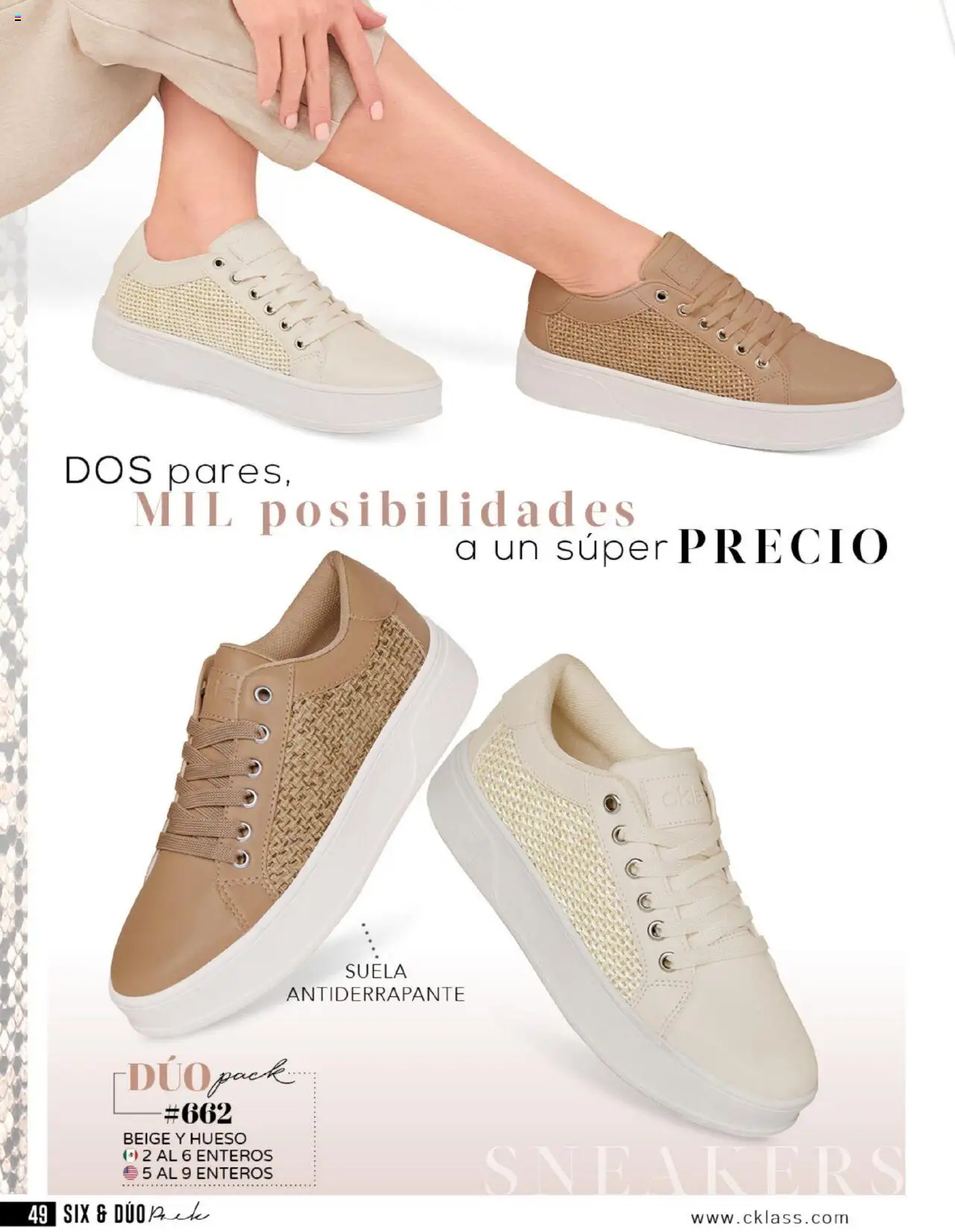 Nuevas ofertas de Cklass válidas en toda la República Mexicana desde el 14.07.2025. ¡Encuentra las mejores ofertas en Cklass catálogo Six y Duopack! | Página: 50