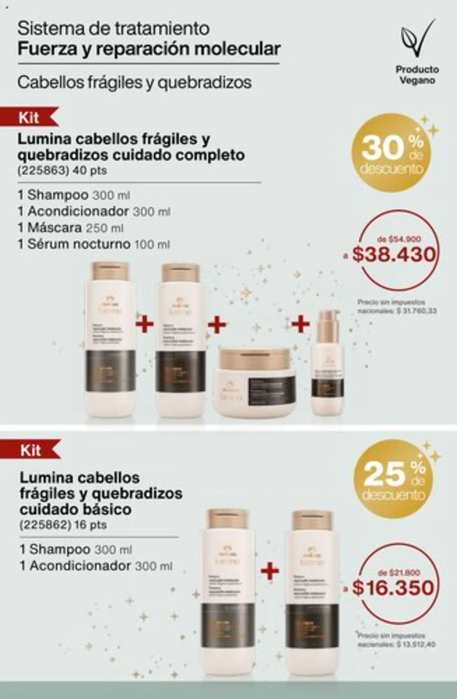 Catálogo Natura Ciclo 16/2025 │ válido desde el 01.11.2025 | Página: 246 | Productos: Serum, Máscara, Shampoo, Acondicionador