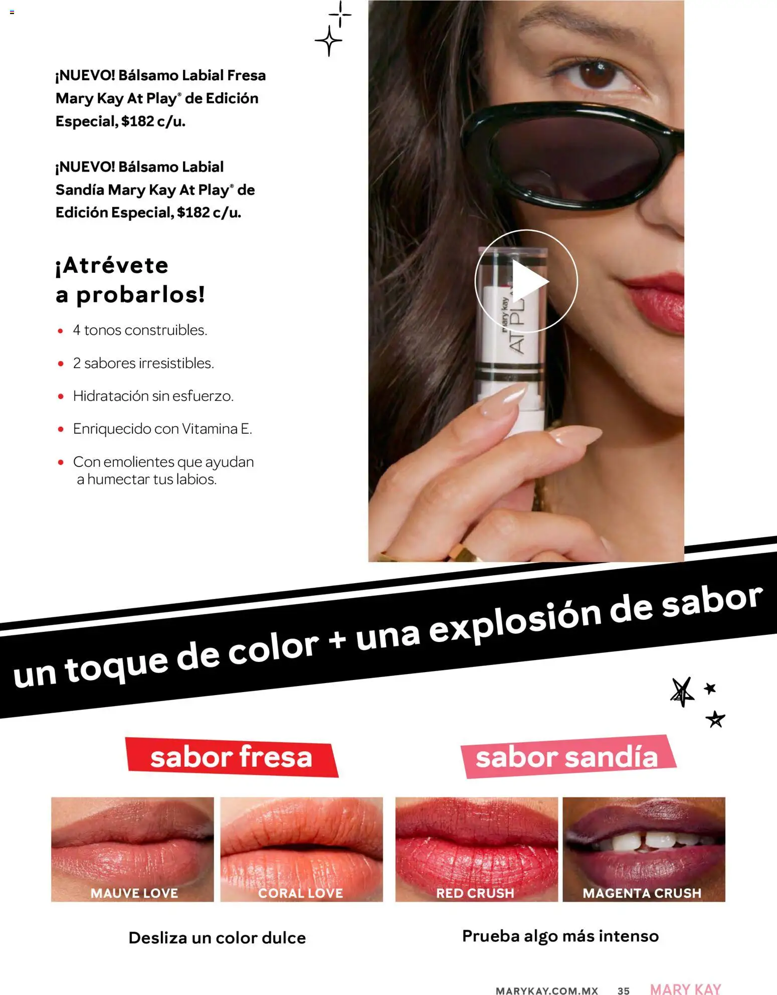 Nuevas ofertas de Mary Kay válidas en toda la República Mexicana desde el 01.01.2026. ¡Encuentra las mejores ofertas en Mary Kay catálogo! | Página: 35 | Productos: Fresa, Sandía, Bálsamo