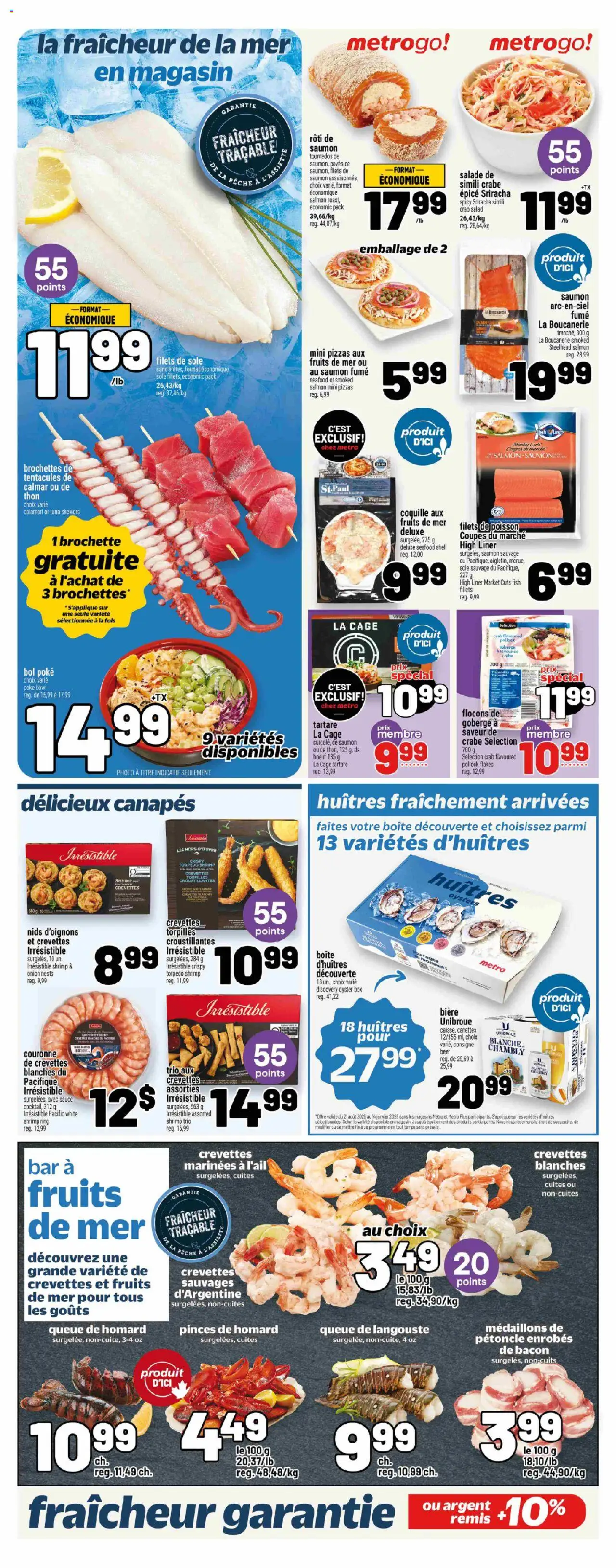Metro flyer valid from 09.10.2025 | Page: 12 | Products: Fish, Flakes, Box, Beer