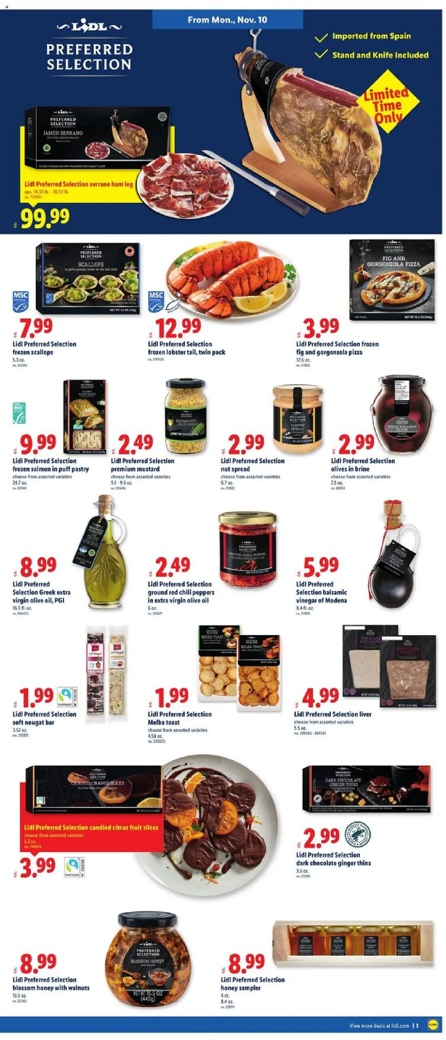 Lidl Black Friday - valid from 05.11.2025 | Page: 3 | Products: Vinegar, Peppers, Ginger, Pizza