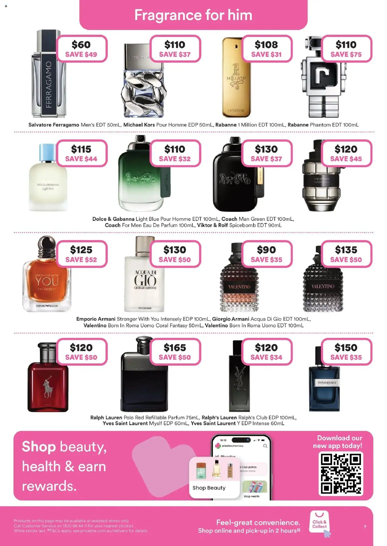 Priceline Pharmacy catalogue - valid from 05.03.2026 | Page: 7 | Products: Fragrance, Light