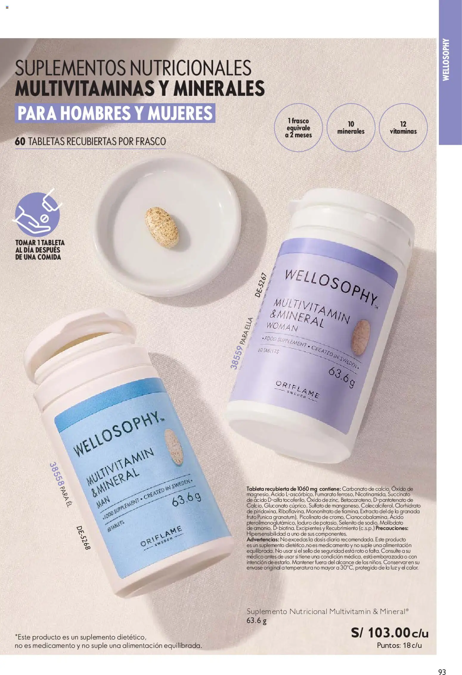 Catálogo Oriflame válido desde 18.04.2026 | Página: 93 | Productos: Tableta