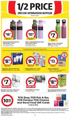 Preview of Coles catalogue  - valid from 22.04.2026 | Page: 43