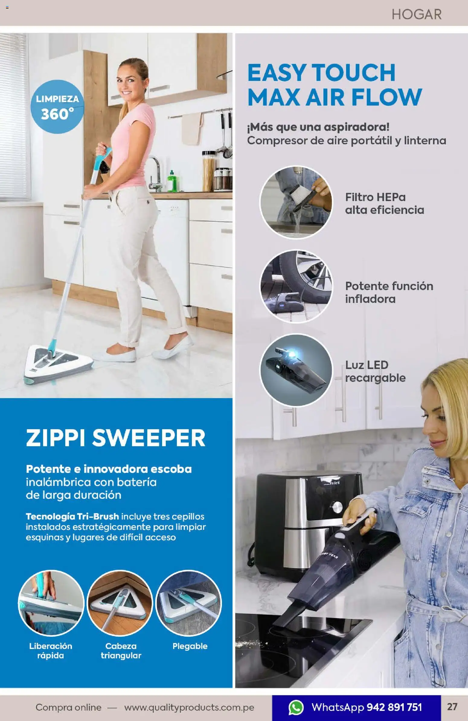 Catálogo Quality Products válido desde 01.03.2026 | Página: 27 | Productos: Batería, Aspiradora