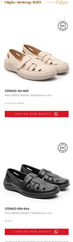 Vista previa de SC Pakar - Catálogo Flexi otoño / invierno, nuevo folleto de la tienda, válido en México a partir del 10.10.2025 | Página: 101 | Productos: Avena