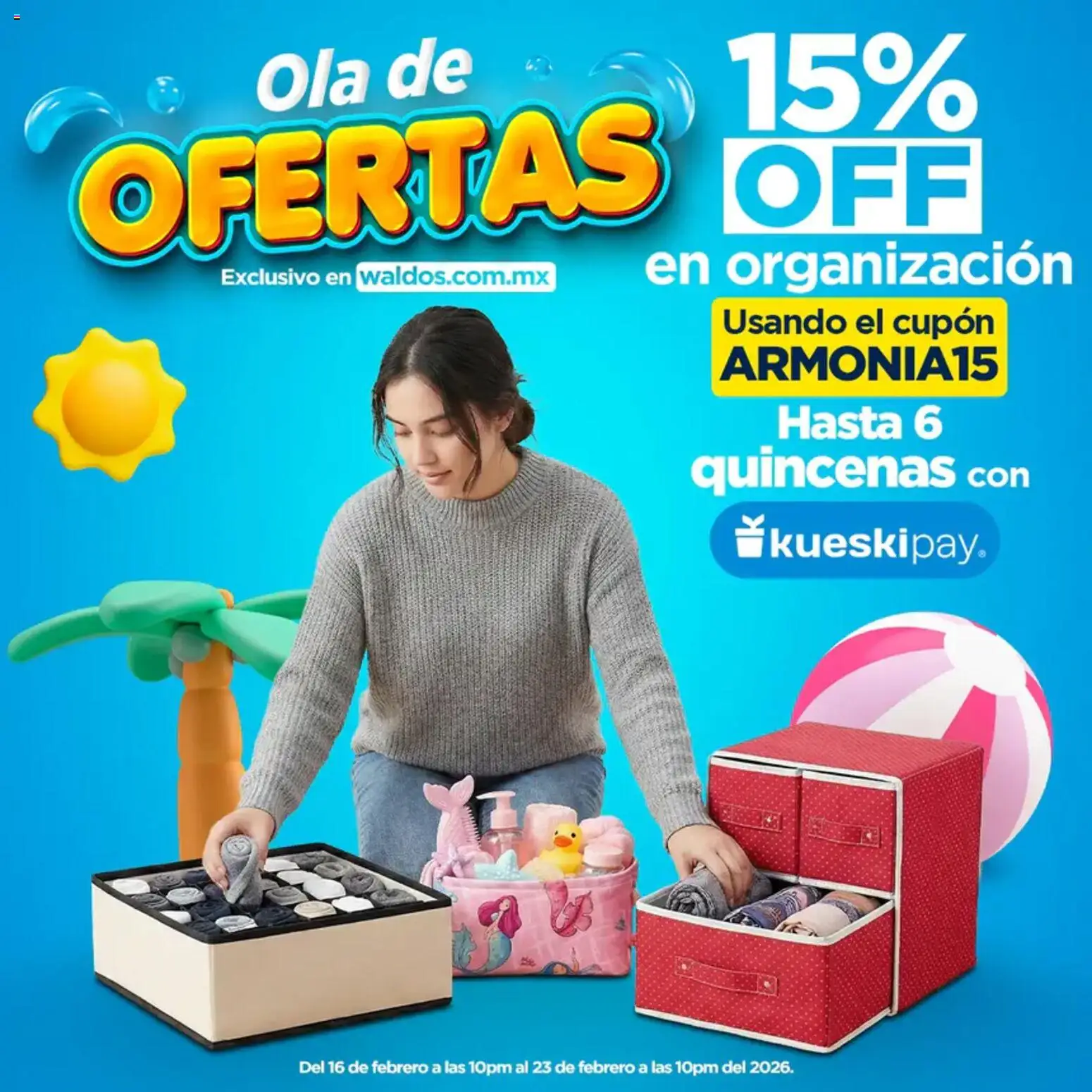 Nuevas ofertas de Waldo's válidas en toda la República Mexicana desde el 16.02.2026. ¡Encuentra las mejores ofertas en Waldo's catálogo! | Página: 9