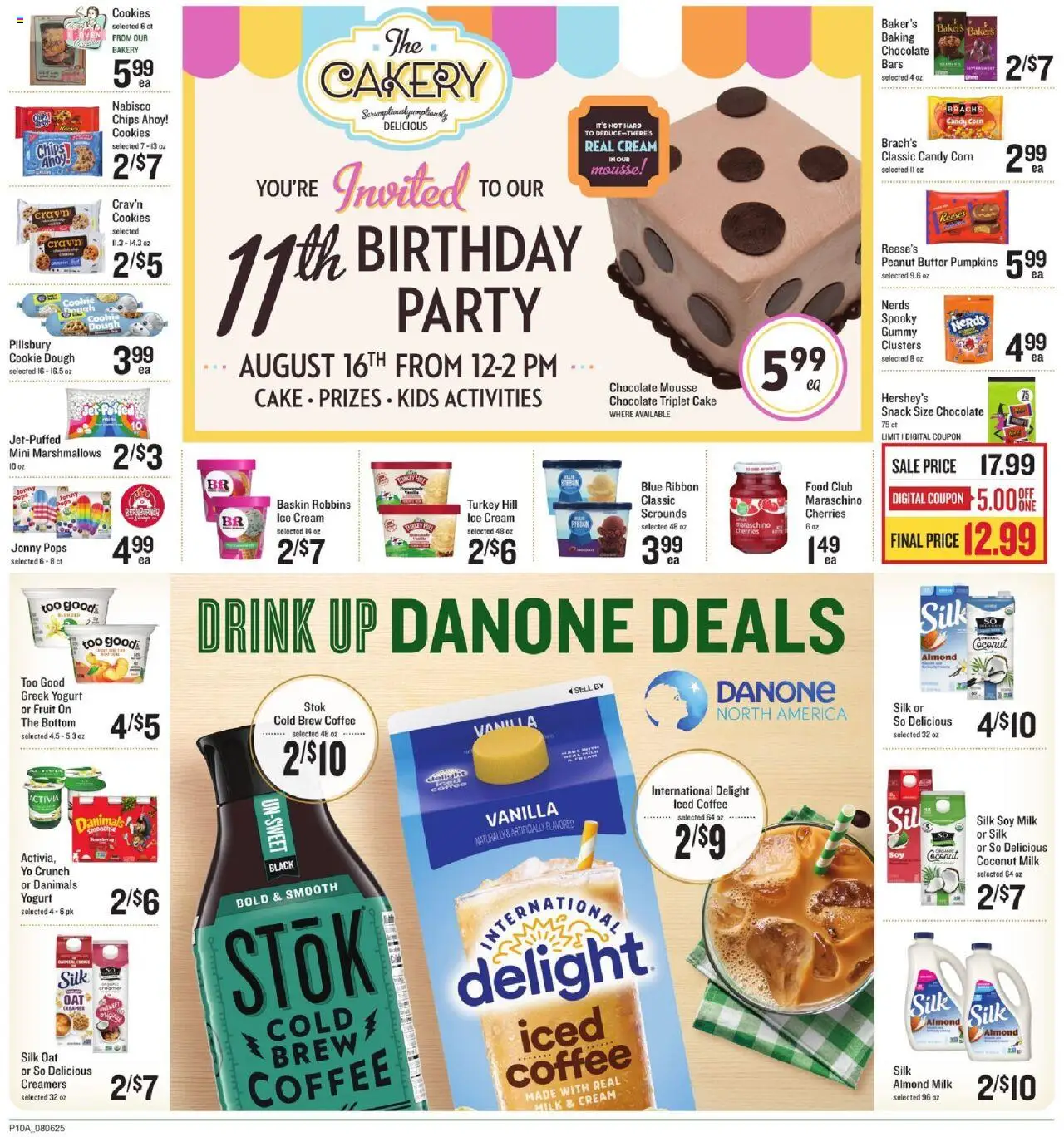 Lowes Foods Weekly Ad - valid from 06.08.2025 | Page: 15 | Products: Corn, Butter, Cookies, Ice cream