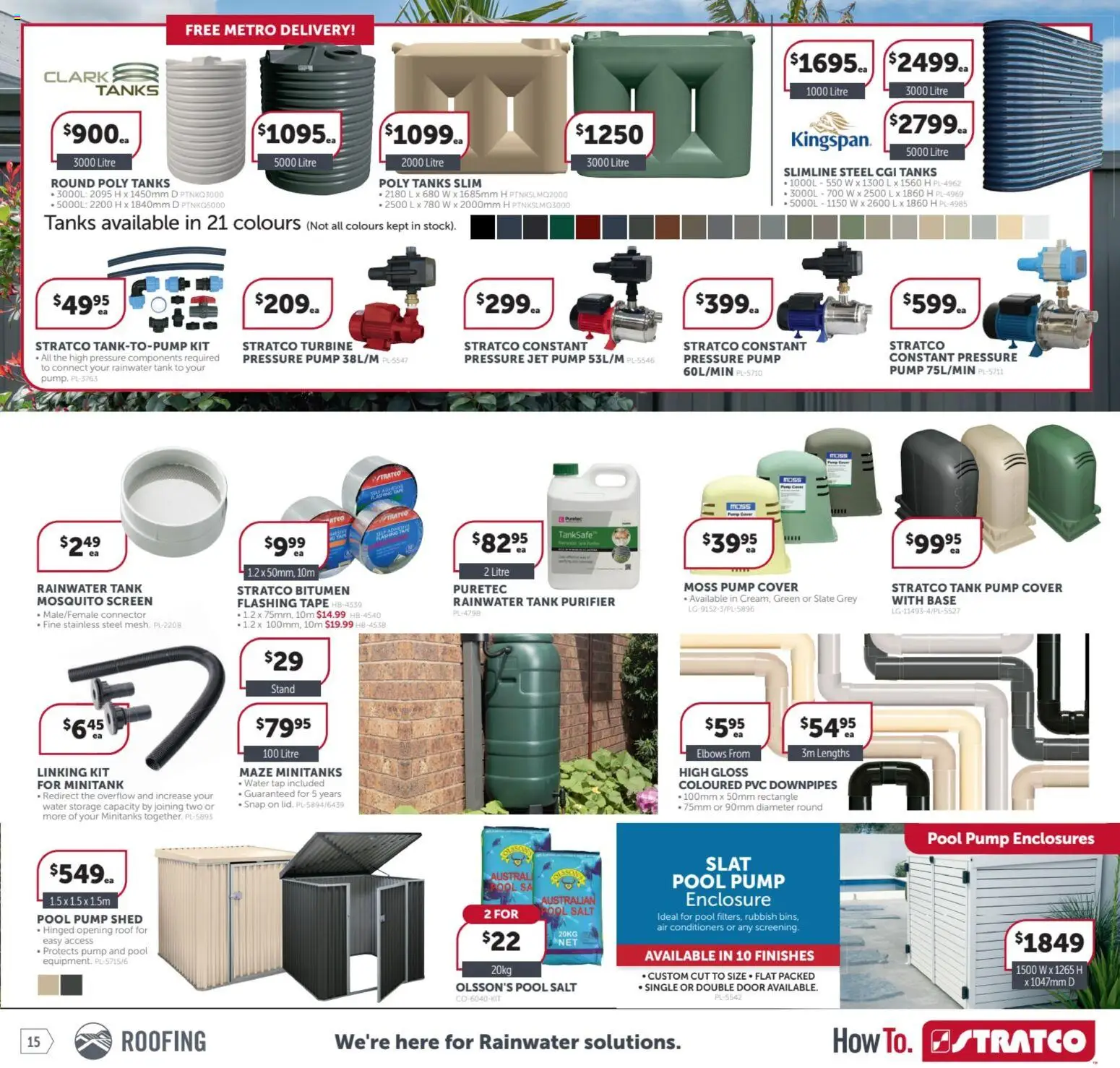 Stratco catalogue - valid from 12.12.2025 | Page: 15 | Products: Door, Salt, Connector, Screen