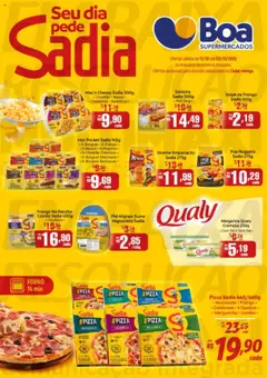 Boa Supermercados - Ofertas Especial Sadia - Pré-Visualização do folheto da loja Boa Supermercados, válido de 17.10.2025