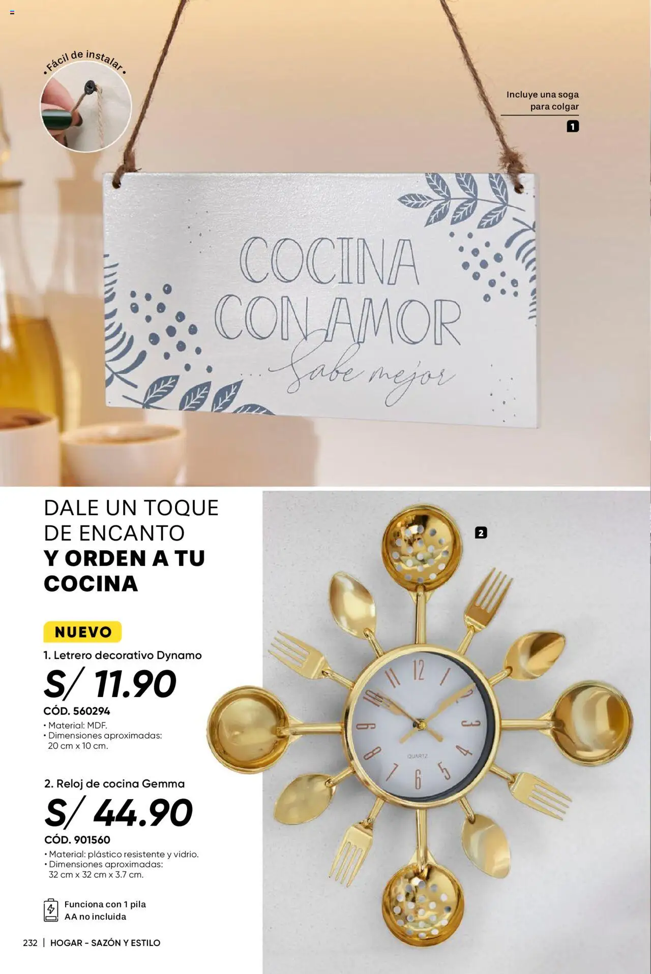 Catálogo Azzorti válido desde 18.08.2025 | Página: 236 | Productos: Reloj, Cocina