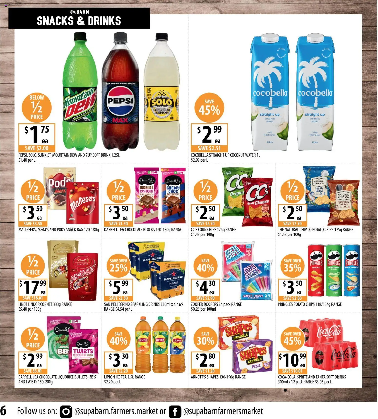 Supabarn catalogue - valid from 18.03.2026 | Page: 6 | Products: Pepsi, Soft drinks, Mango, Oven