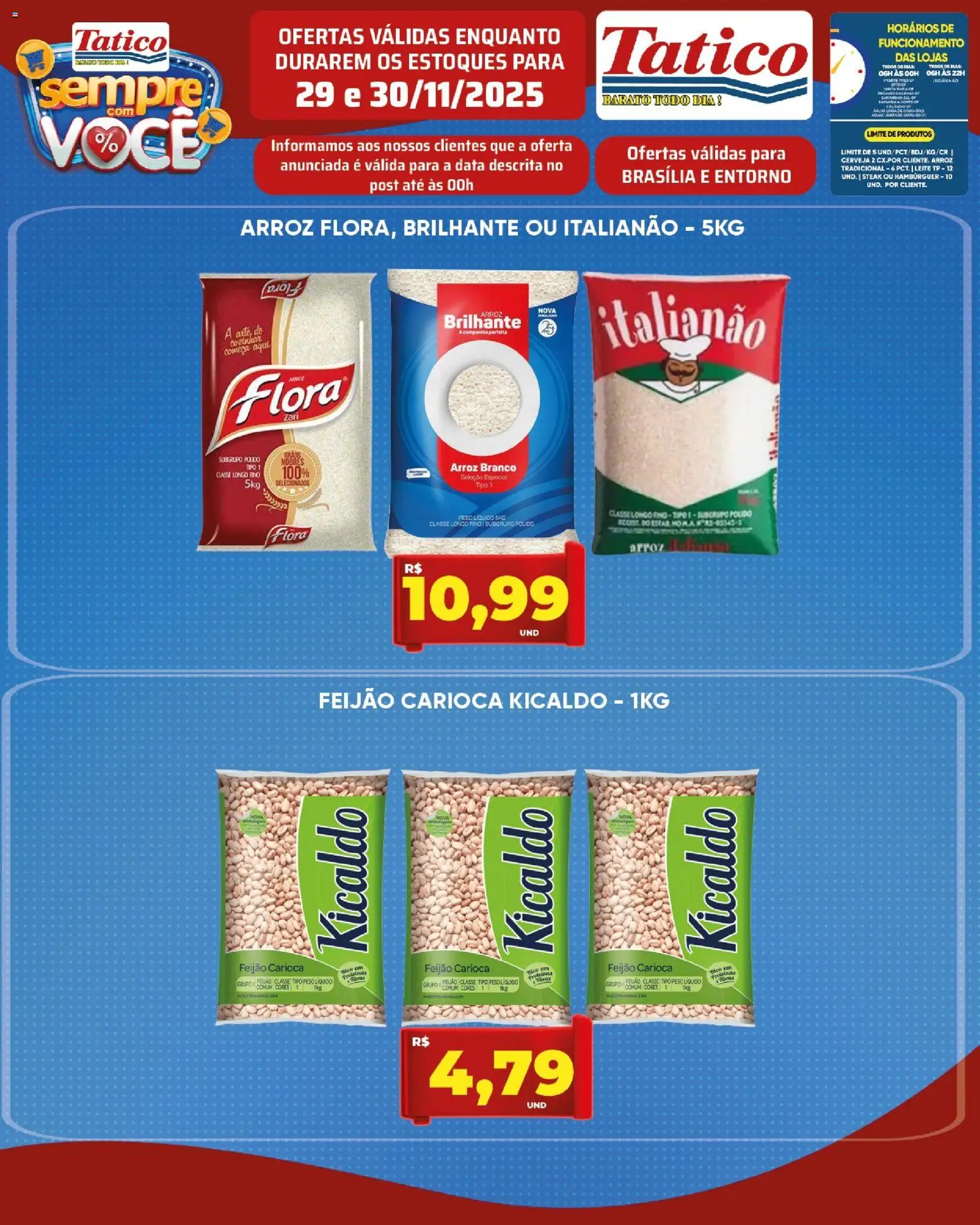 Tatico Folheto - válido de 01.12.2025 | Página: 15 | Produtos: Feijão, Leite, Cerveja, Hambúrguer