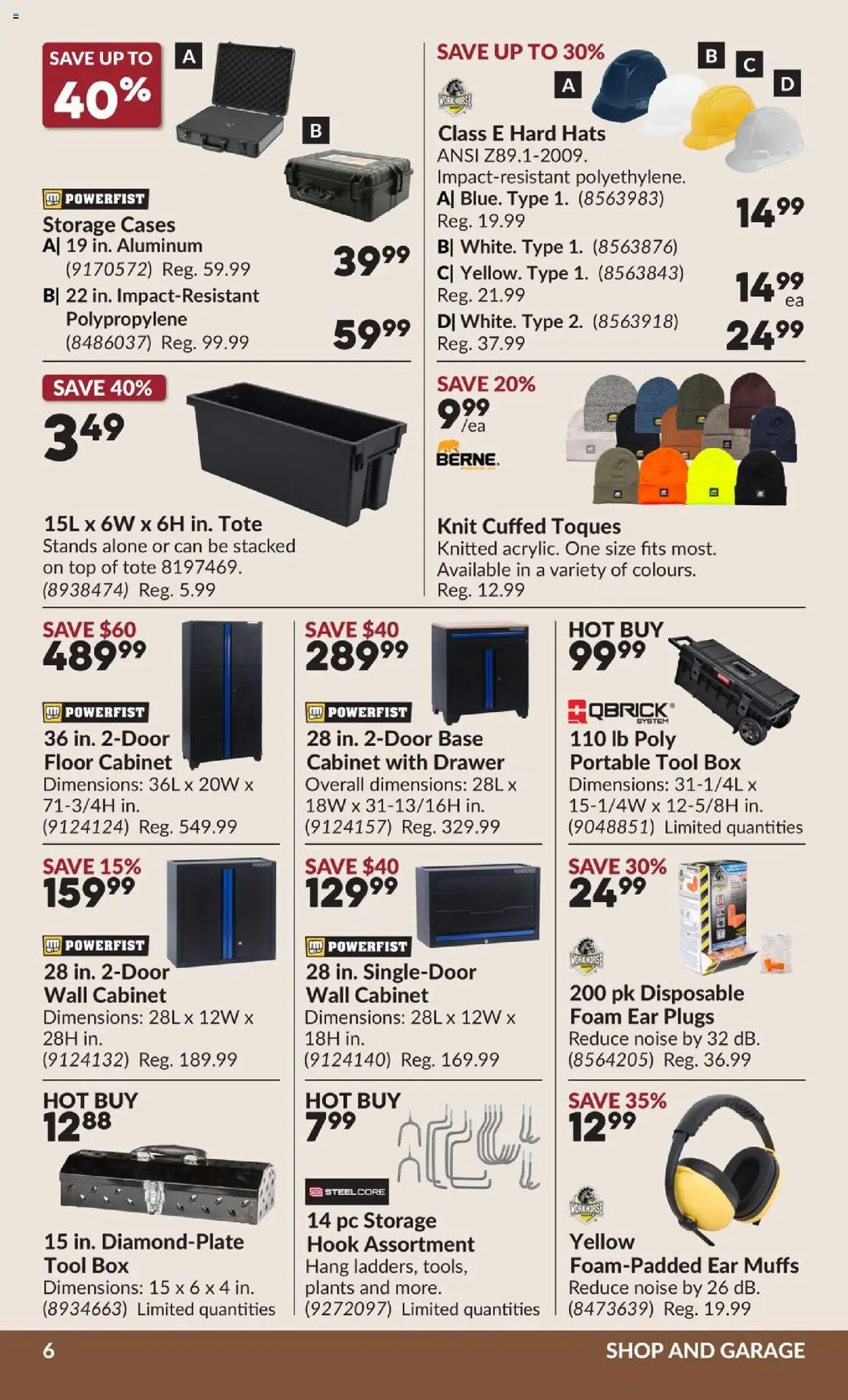 Princess Auto flyer valid from 07.10.2025 | Page: 12 | Products: PC, Cabinet, Box
