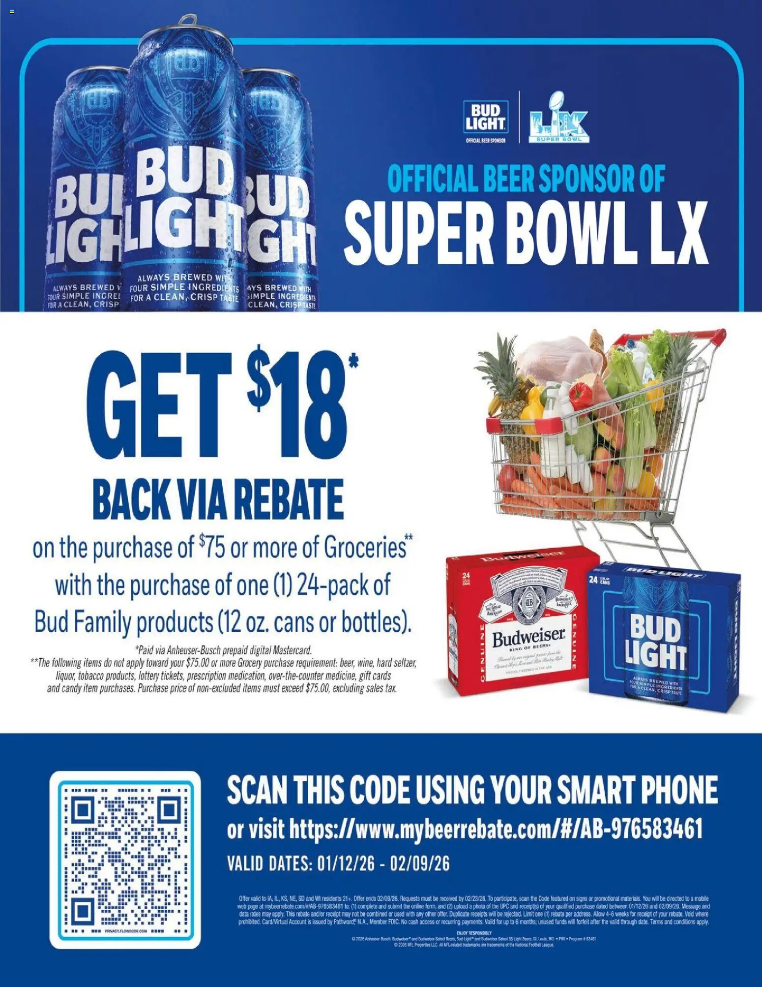 HyVee Weekly Ad - valid from 26.01.2026 | Page: 38 | Products: Beer, Phone