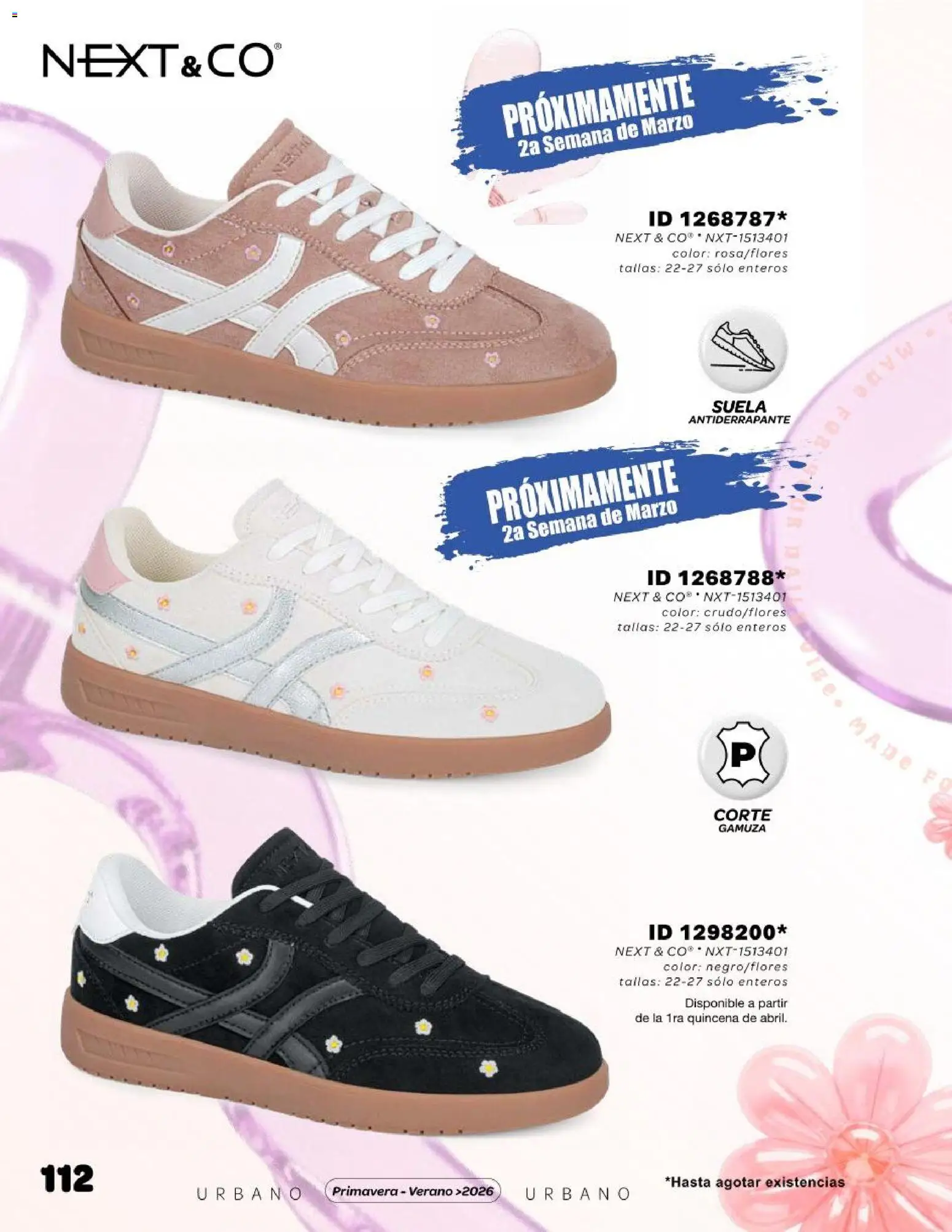 Nuevas ofertas de Price Shoes válidas en toda la República Mexicana desde el 15.02.2026. ¡Encuentra las mejores ofertas en Price Shoes catálogo Urbano! | Página: 112 | Productos: Gamuza