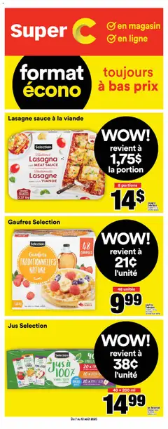 Preview of Super C - Chandler, Daigneault, local 101 500 from shop Super C valid from 07.08.2025